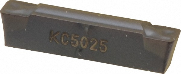 Kennametal 1952737 Grooving Insert: G405GMN KC5025, Solid Carbide Image
