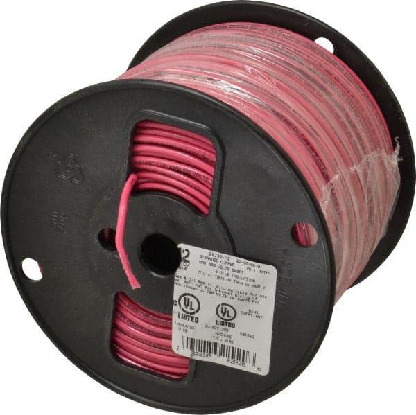 THHN/THWN, 12 AWG, 20 Amp, 500' Long, Stranded Core, 19 Strand Building Wire
