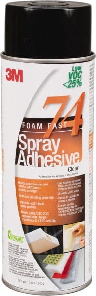 3M 7000028596  27 16 fl oz Transparent Spray Adhesive - All Industrial  Tool Supply