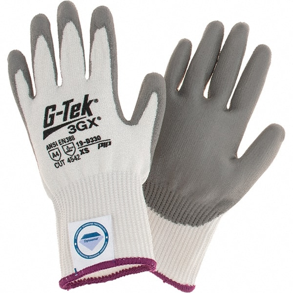 PIP - G-Tek 3GX Seamless Knit Dyneema Diamond/Spandex Gloves - Polyurethane Coated Smooth Grip - XS - 19-D330