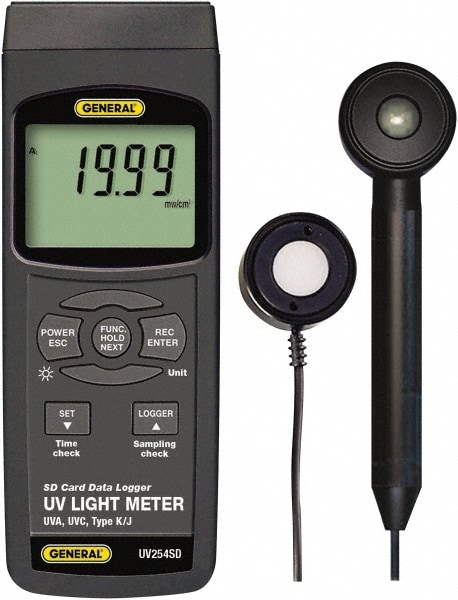 9 Volt Battery, LCD Display, Light Meter