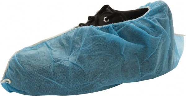 Shoe Cover: Water-Resistant, Polypropylene, Blue