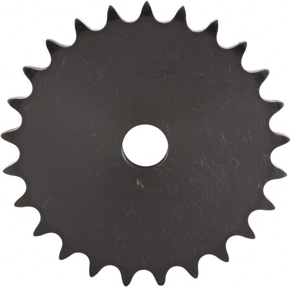 KOVPT # 40 Roller Chain A-Plate Sprocket 18 Teeth Bore 0.625 Pitch 0.5 OD 3.14 Carbon Steel for 40 Chain Size 