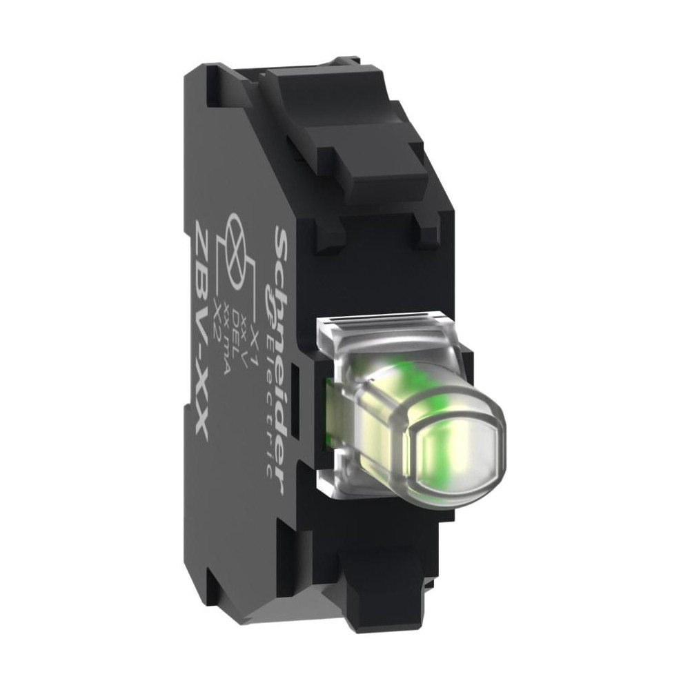 White Lens LED Indicating Light