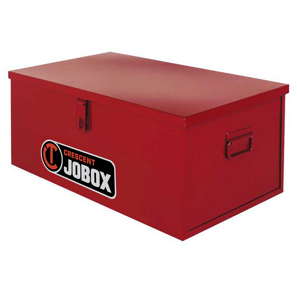 Job Site Tool Storage; Box Type: Job Site Box ; Overall Weight Capacity: 2500lb ; Locking Mechanism: Padlock Hasp ; Handle Type: Fold-Down ; Mobility: Stationary ; Color: Brown