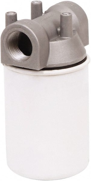 PRO-LUBE FFS-10WB/N Plumbing Cartridge Filter: 3.94" OD, 5.91" Long, 10 micron, Steel & Aluminum 