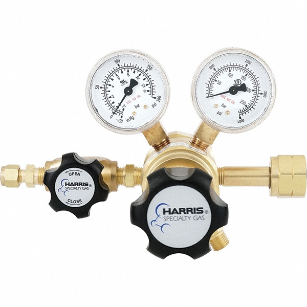 Harris Products Hydrogen & Flammable Gas Lab Regulator MSC Direct