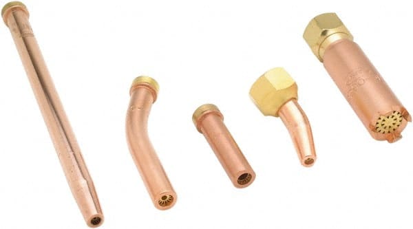 Lincoln Electric 1501220 Oxygen/Acetylene Torch Tips; Type: Cutting Tip ; Tip Number: 0 ; Model Compatibility: Compatible Torch Model Number:42-4E, 42-4F, 980-F, 62-5E, 62-5SSF; Cutting Attachment Model Number:49-3F, 73-3, 39-3F, 72-3; Handle Model Number:18-5, 43-2, 85 