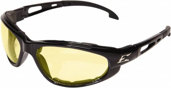 Safety Glass: Anti-Fog & Scratch-Resistant, Polycarbonate, Yellow Lenses, Full-Framed, UV Protection