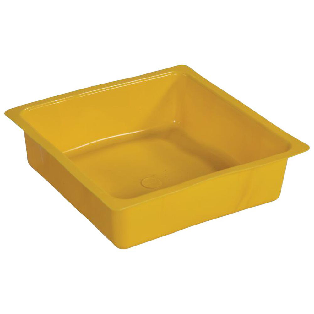 Spill Trays & Pans: Type: Drip Pan; Product Type: Drip Pan; Sump Capacity (Gal.): 1.00; Sump Capacity (Qt.): 4.00