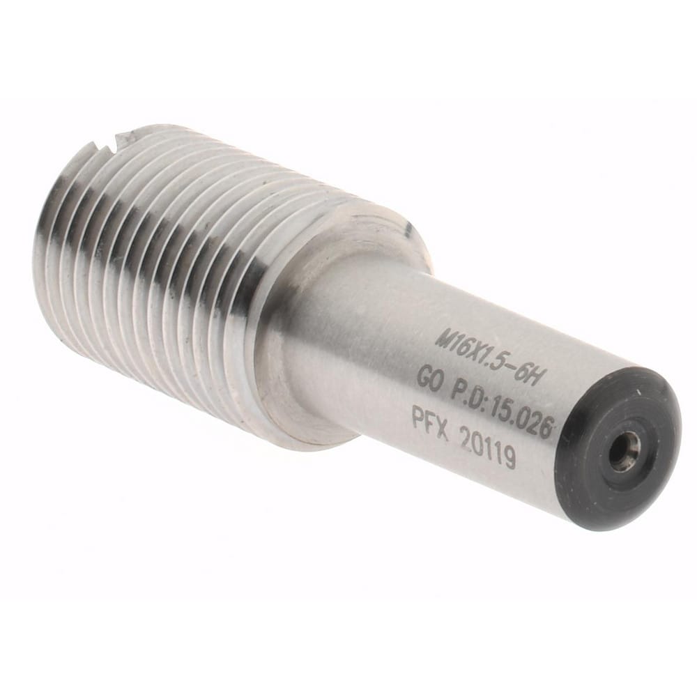 SPI 37-120-3 Plug Thread Gage: M16x1.5 Thread, 6H Class, Single End, Go Image