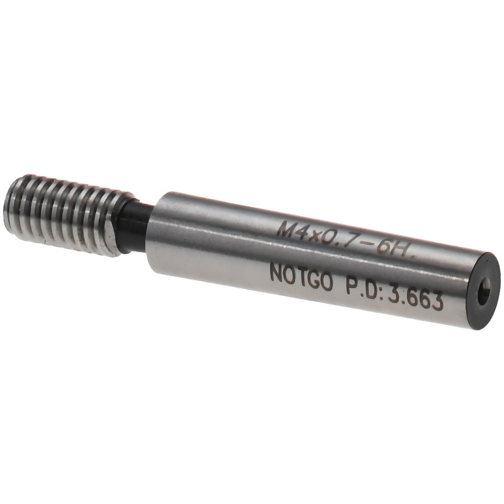 SPI - Plug Thread Gage: M4x0.7 Thread, 6H Class, Single End, No Go ...