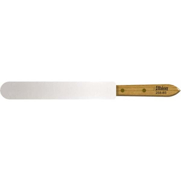 Straight Spatula, Stainless Steel Blade, Plastic Handle, 11 inch