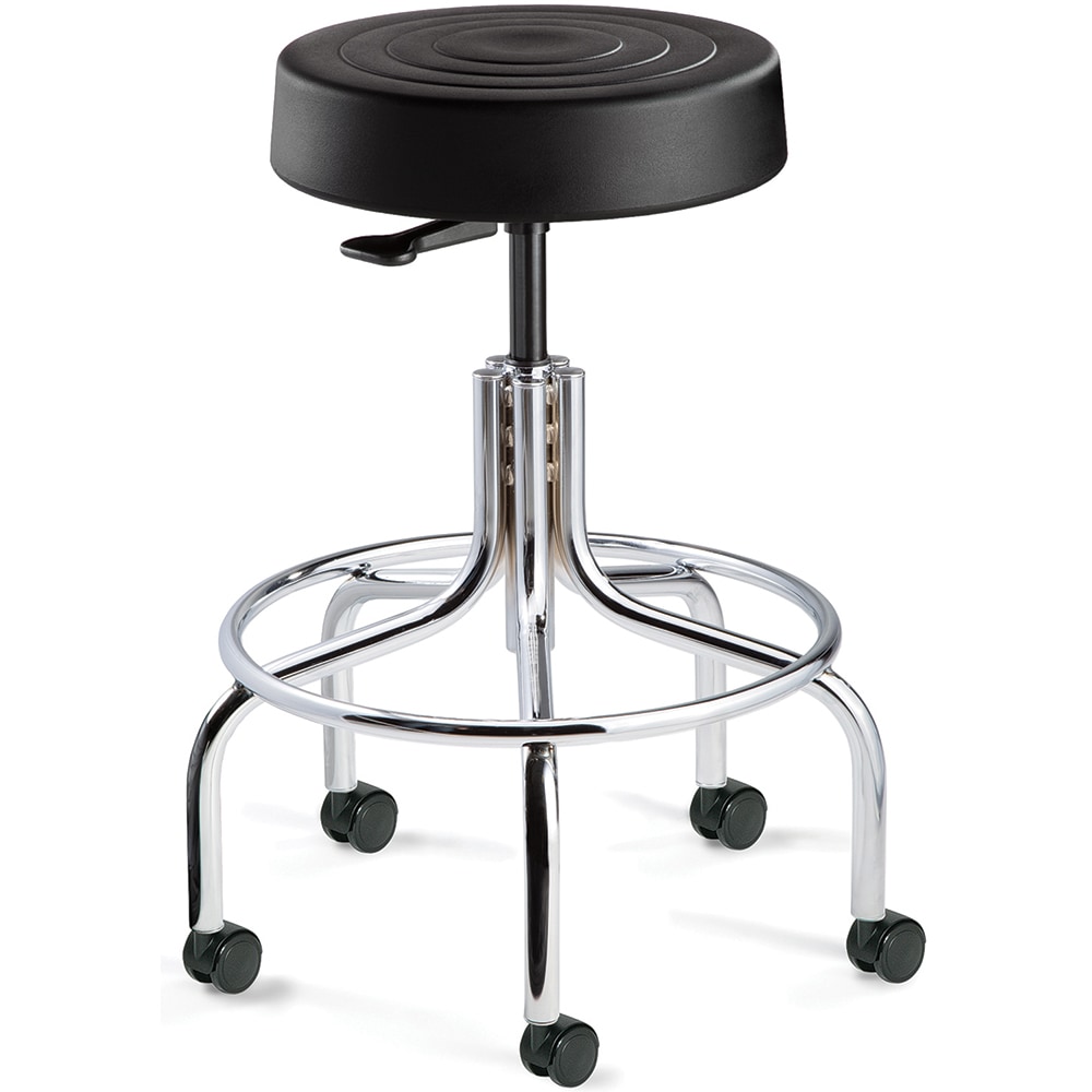 Bevco - Adjustable Height Swivel Stool: Polyurethane, 14