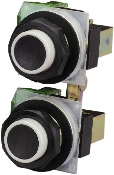 Schneider Electric 9001SKRU11 Push-Button Switch: 30 mm Mounting Hole Dia, Maintained (MA) Image