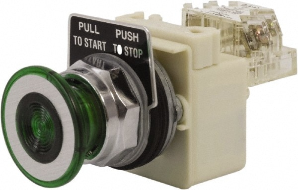 Schneider Electric 9001KR9P1GH13 Push-Button Switch: 30 mm Mounting Hole Dia, Maintained (MA) Image