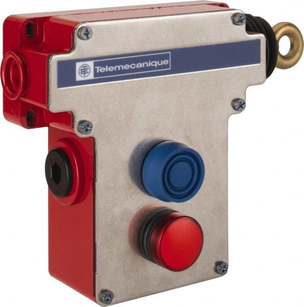 Telemecanique Sensors XY2CE1A296H7 10 Amp, 2NO/2NC Configuration, Rope Operated Limit Switch 