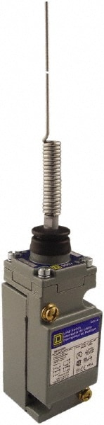 Square D 9007C62K General Purpose Limit Switch: DPDT, 2NC/2NO, Cat Whisker Image