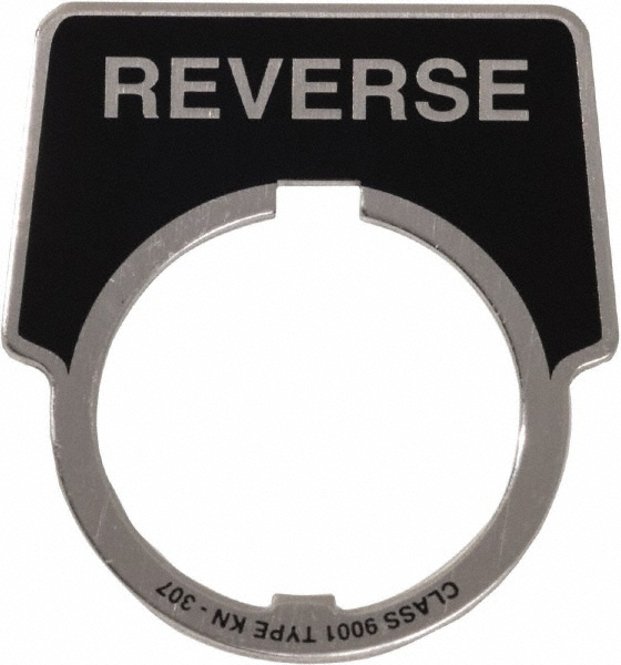 Schneider Electric - Aluminum Legend Plate - Reverse | MSC Direct