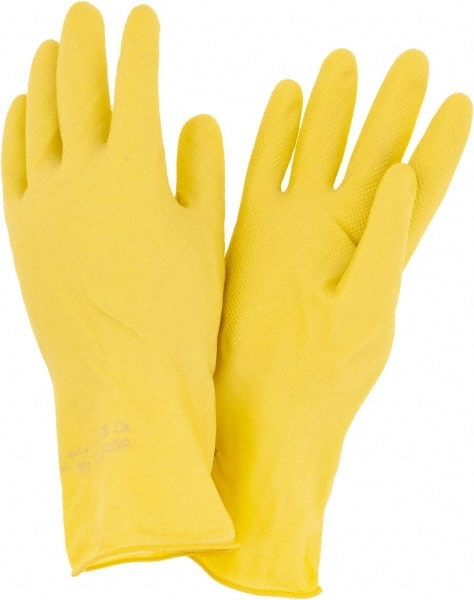 Series 87-089 Chemical Resistant Gloves: Size Large, 8.50 Thick, Latex, Unsupported,