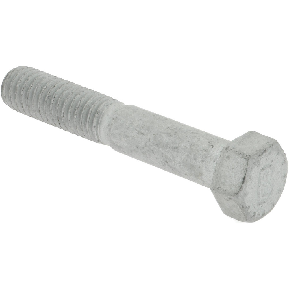 Hex Head Cap Screw: 3/8-16, 2" Length Under Head, Grade 9 Steel, Bowma-Guard Finish - Partially Threaded, 9/16" Hex