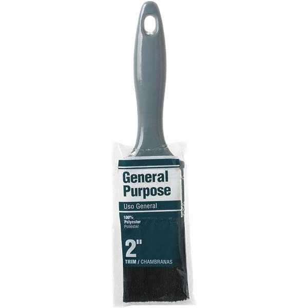 Rubberset 2" Flat Synthetic Trim Brush 54440086 MSC Industrial Supply