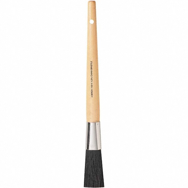 Paint Brush: #4 Hog, Natural Bristle