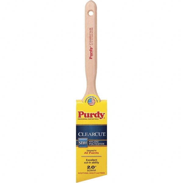 Purdy 144152120 Paint Brush: 2" Nylon & Synthetic, Synthetic Bristle 