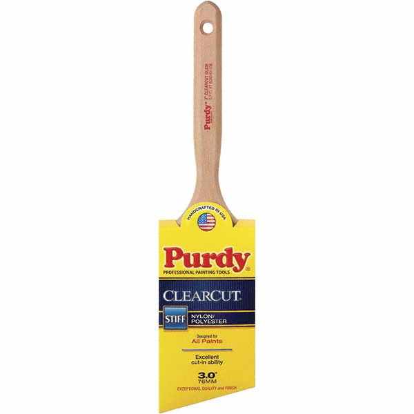 Purdy Paint Brush 3" Wide, Nylon & Synthetic, Synthetic Bristle
