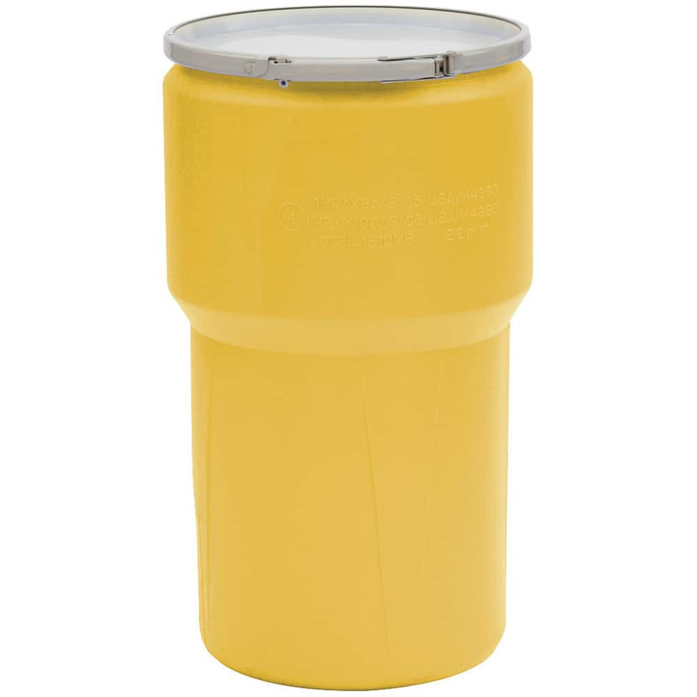 Eagle MHC 1610M Open Head Drum: 14 gal, Yellow 