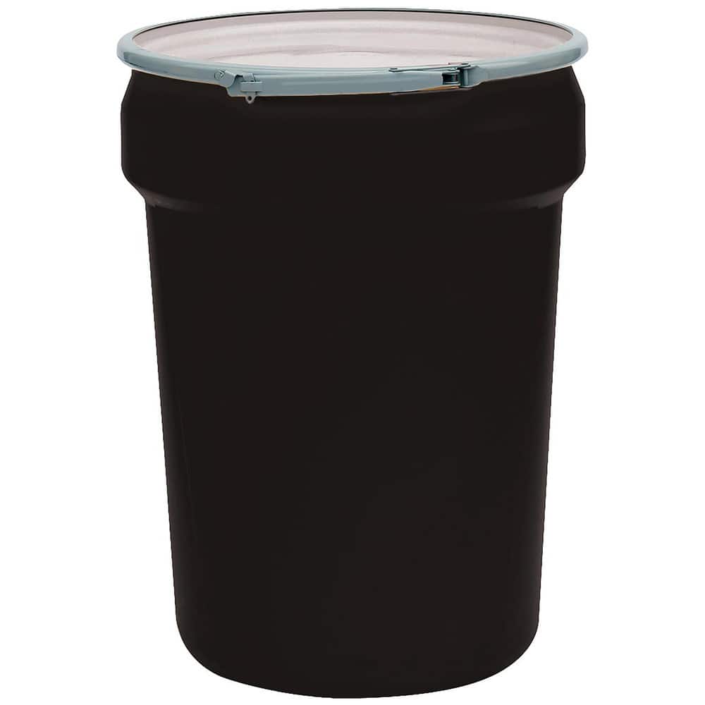 Storage Drum: 30 gal, Black