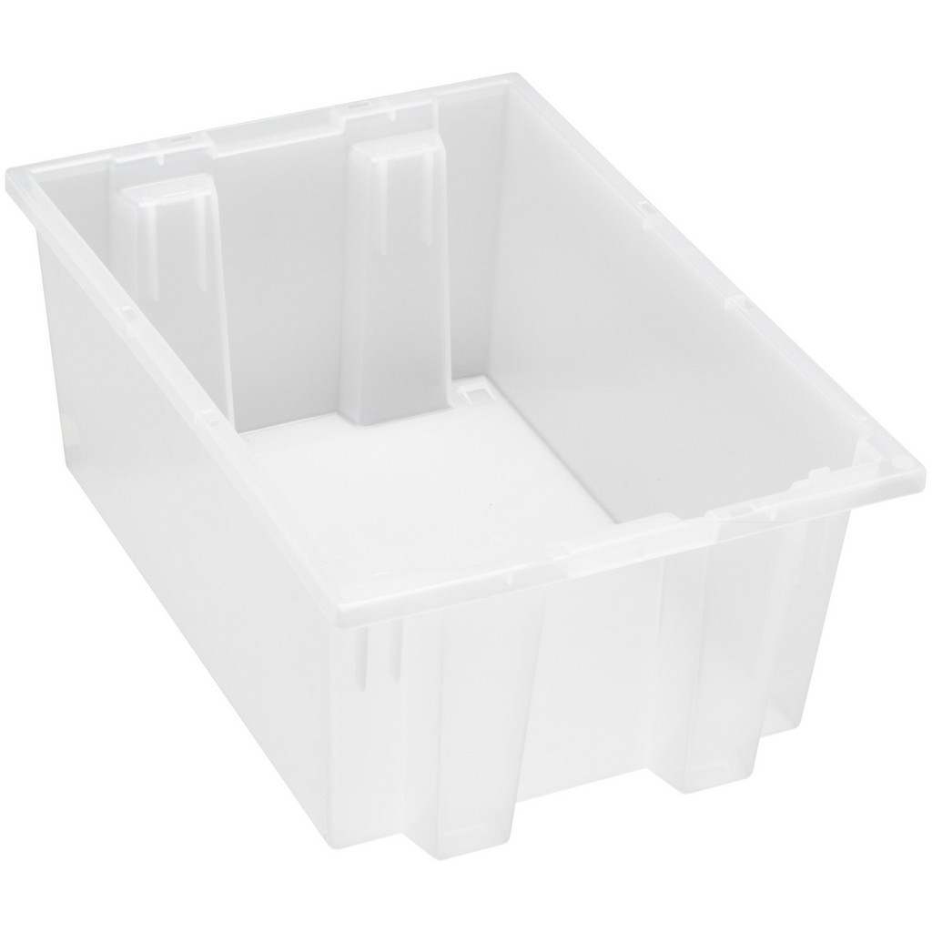 Quantum Storage - Bins: Bin Style: Stack & Nest; Shape: Rectangle ...
