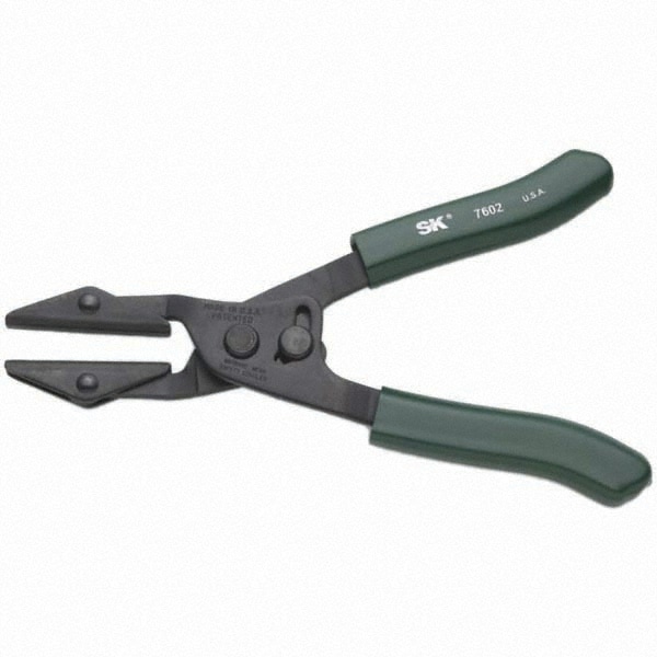 Locking Plier: 0.75'' Jaw Capacity, Flat Jaw