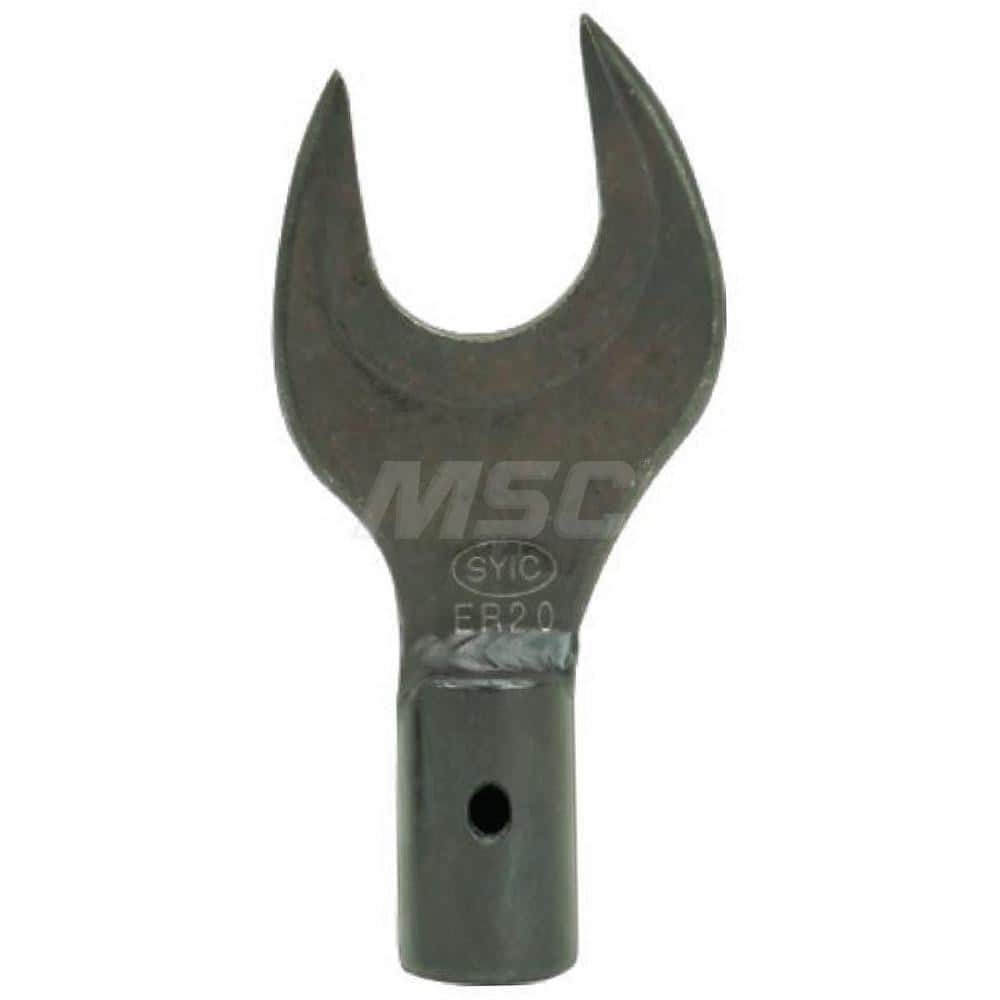 ER20 Collet Chuck Wrench: Hex, Use with Adjustable Torque Wrenches