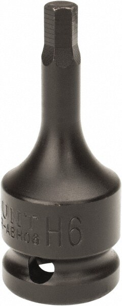 1/2" Drive, 6mm Impact Hex Bit Socket