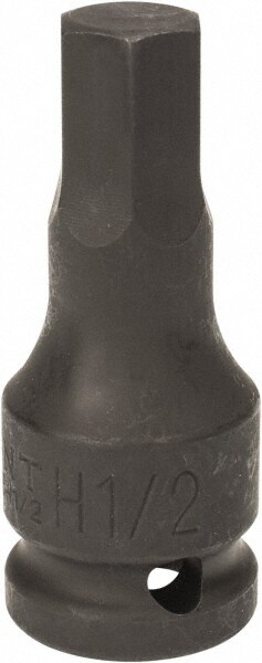 1/2" Drive, 1/2" Impact Hex Bit Socket