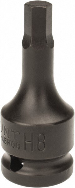 1/2" Drive, 8mm Impact Hex Bit Socket