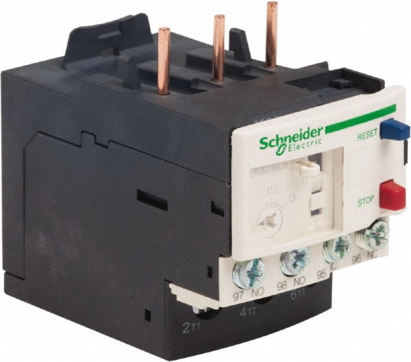 Schneider Electric 3 Pole Nema Size 0 1 9 To 13 Amp 690 Vac Thermal Nema Overload Relay Msc Industrial Supply