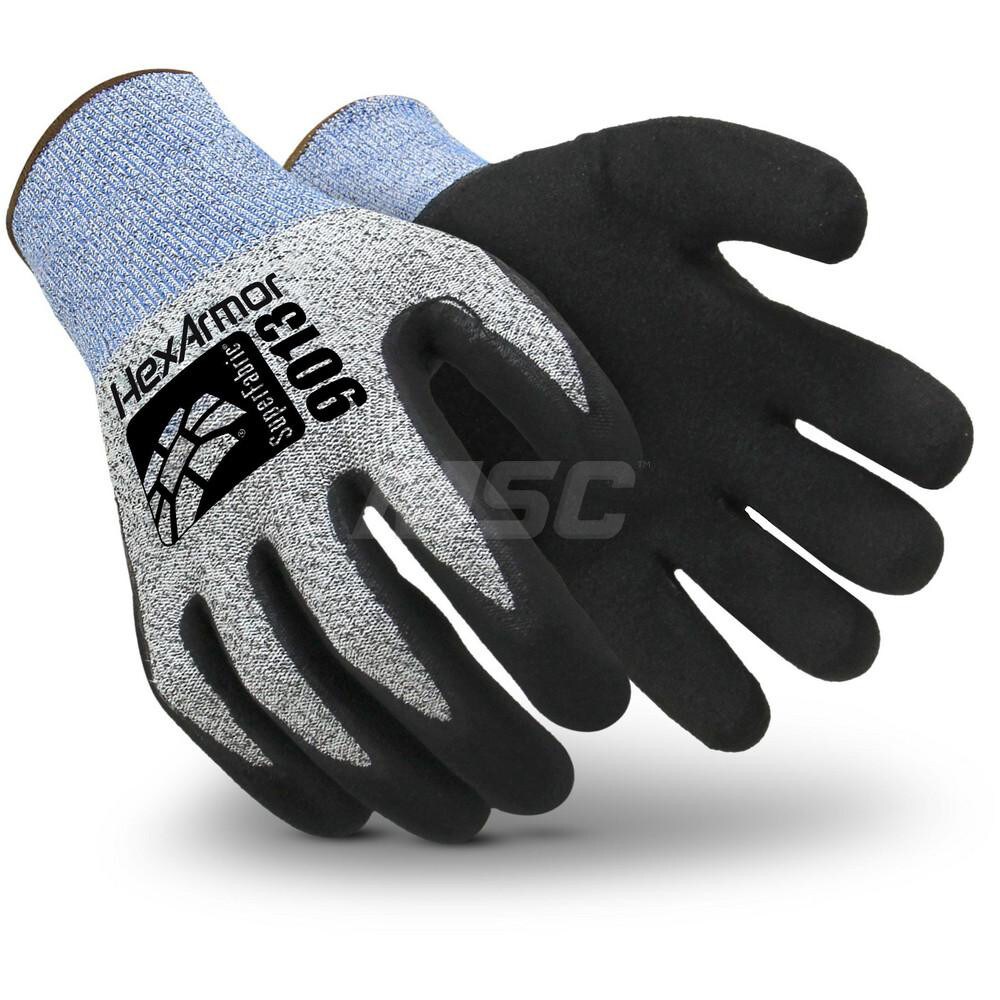 HexArmor Gray Cut Resistant Gloves,M