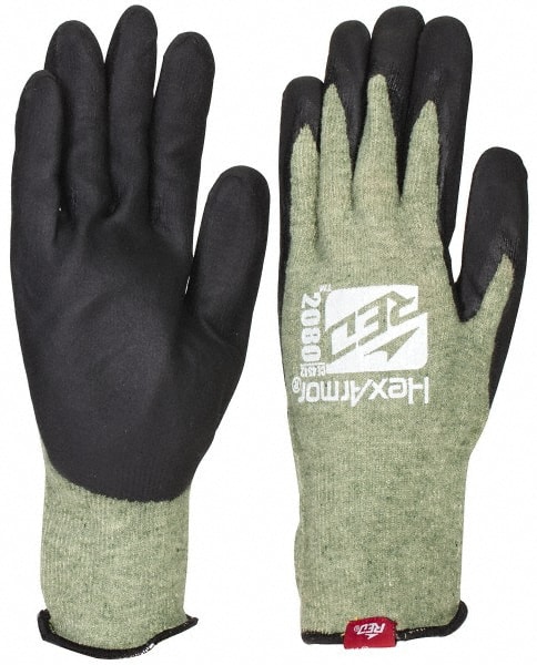 HexArmor. 2080-XXL (11) Cut & Puncture-Resistant Gloves: Size 2XL, ANSI Cut A6, ANSI Puncture 3, Abrasion Level 6, Nitrile, Kevlar 