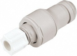 1/2" Nominal Flow, 1/2" ID, Male, Nonspill Quick Disconnect Coupling