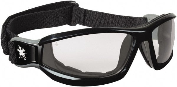 MCR SAFETY RP110AF Safety Goggles: Dust, Anti-Fog & Scratch-Resistant, Clear Polycarbonate Lenses 