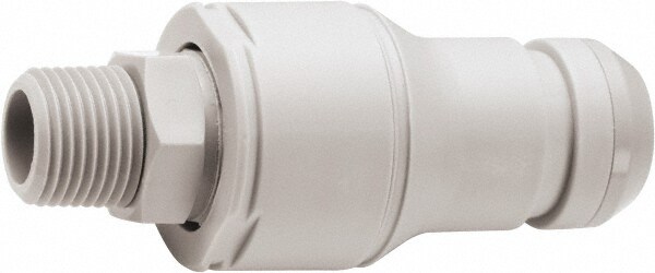1/2" Nominal Flow, 1/2 Thread, Male, Nonspill Quick Disconnect Coupling