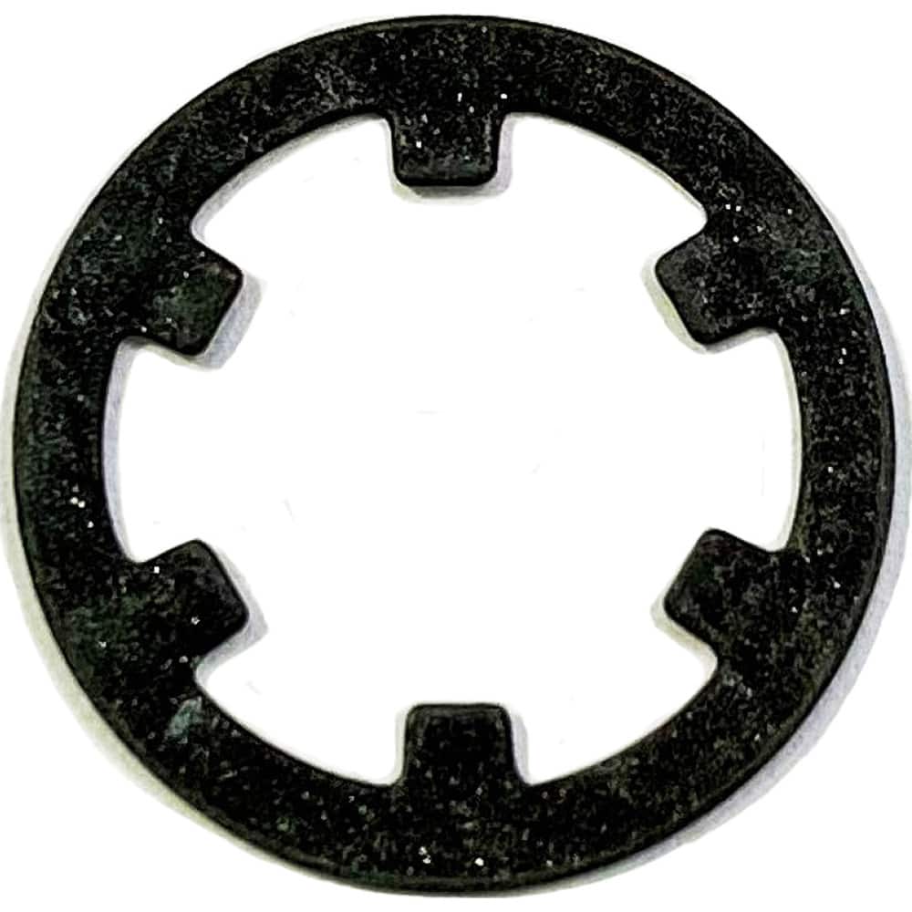 Rotor Clip - External Self-Locking Retaining Ring: 3/16″ Shaft Dia,  1060-1090 Steel, Phosphate Finish - 67156000 - MSC Industrial Supply