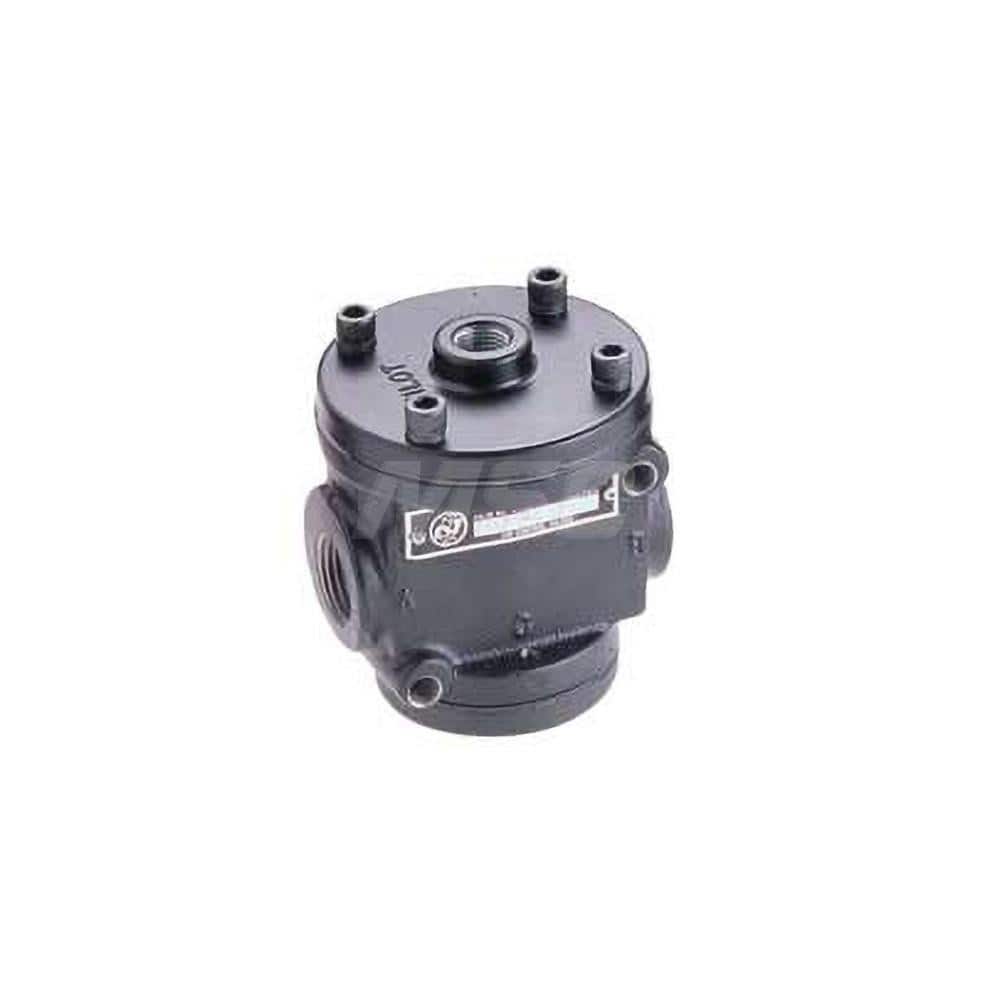 Direct-Operated Solenoid Valves; Pressure: 300 ; Number of Positions: 2 Position ; Actuator Type: Air; Air Pilot/Spring ; Return Type: Spring ; Description: Poppet Valve Prospector Series 2/2 NC valve Air/Spring return, 1/2" NPT Ports
