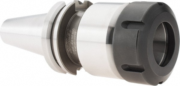 Collet Chuck: 2 to 30 mm Capacity, ER Collet, Dual Contact Taper Shank