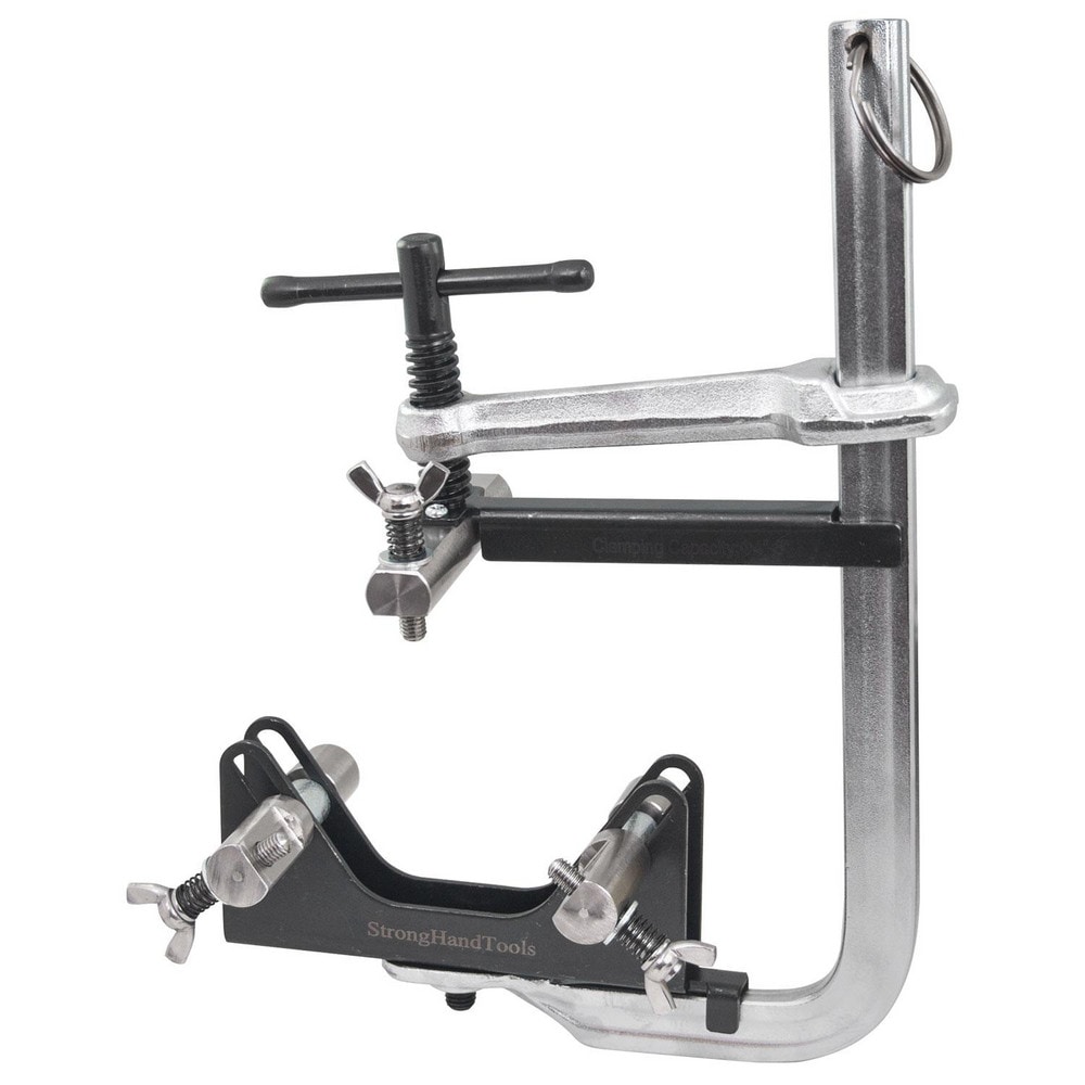 Sliding Arm Bar Clamp: 3-1/2" Throat Depth