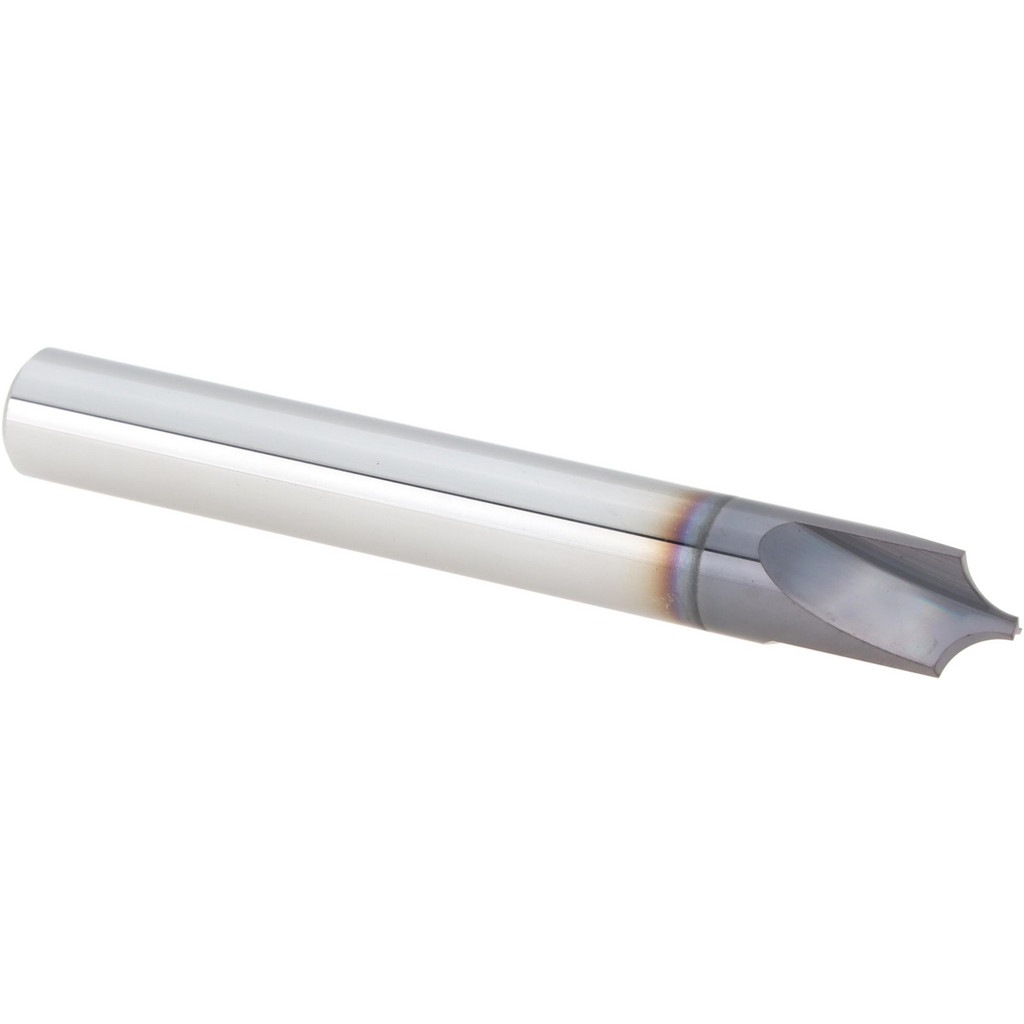 Harvey Tool Corner Rounding End Mill: 1/8" Radius, 5/16" Dia, 3 Flutes, Solid Carbide - 5/16" Shank Dia, AlTiN Coated, Single End | Part #933508-C3