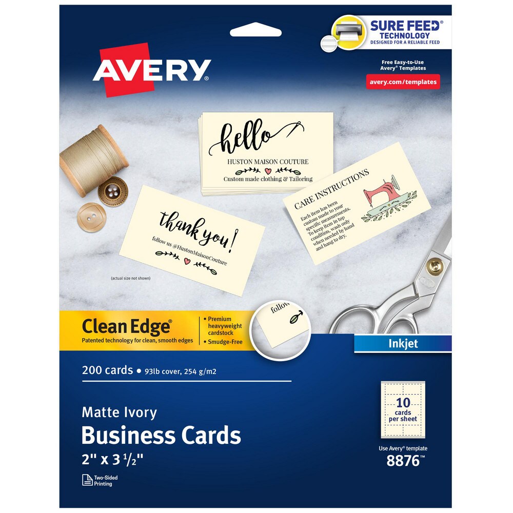 Label Maker Label: Ivory, Paper, 3-1/2" OAL, 3-1/2" OAW, 200 per Roll