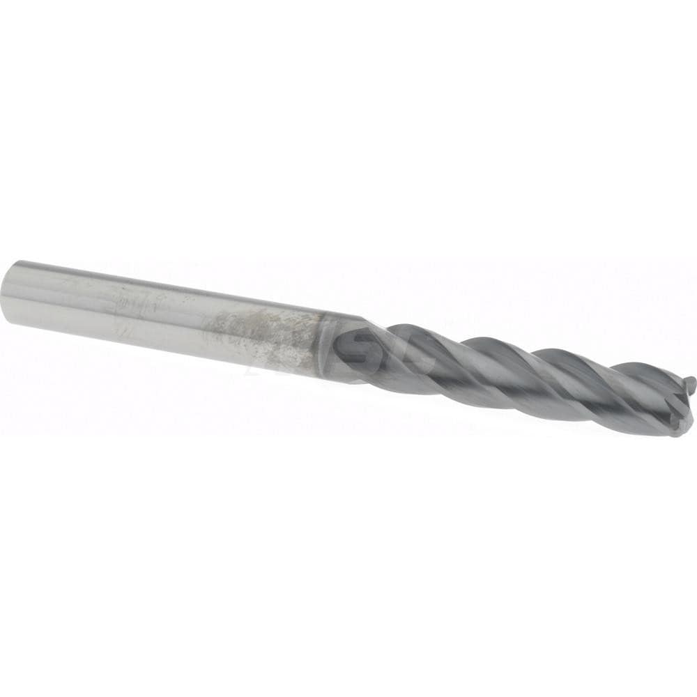 Supermill SAP375XL-060 Corner Radius End Mill: 3/8" Dia, 1-3/4" LOC, 0.06" Radius, 4 Flutes, Solid Carbide Image